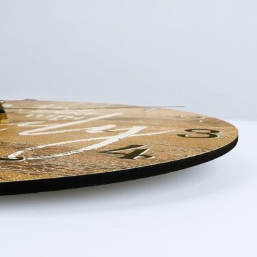 Безшумний настінний годинник 30 см Lafocuse