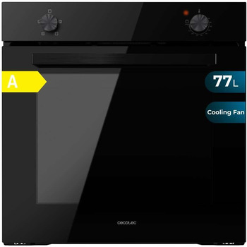 Вбудована духовка електрична 2800 Вт, чорна Bolero Hexa C126000 Cecotec