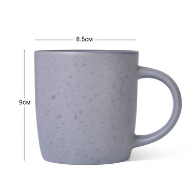 Кухоль Fissman 330 мл, колір СІРИЙ (6062)