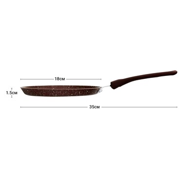 Сковорода для блинов Fissman MOSSES STONE 18 см (14938)