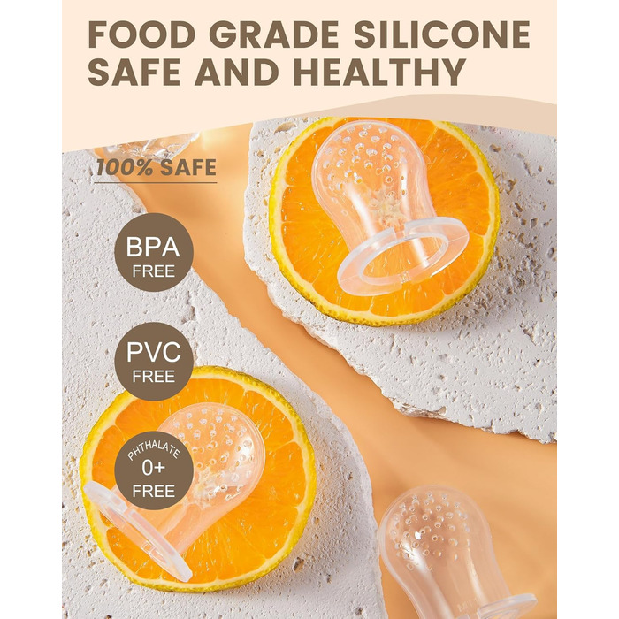 Набір силкіконових ніблерів для дітей 2 шт. KIAANS