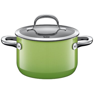 Набор кастрюль 8 предмета Passion Green Silit