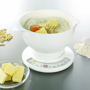 Весы кухонные механические с чашей Back - Helfer Dr. Oetker