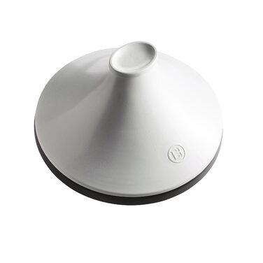 Таджин 27 см, 2 л черно-белый Delight Emile Henry