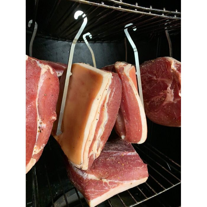 Набір гачків для коптильні з нержавіючої сталі 10 шт 12 см Oxnfeia