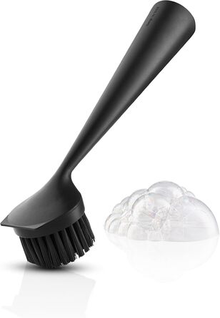 Нейлонова щітка для посуду з практичним та ефективним лезом для видалення бруду 23 см чорний EVA SOLO