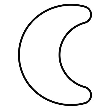 Формочка для печива Півмісяць металева 6 см Kaiser