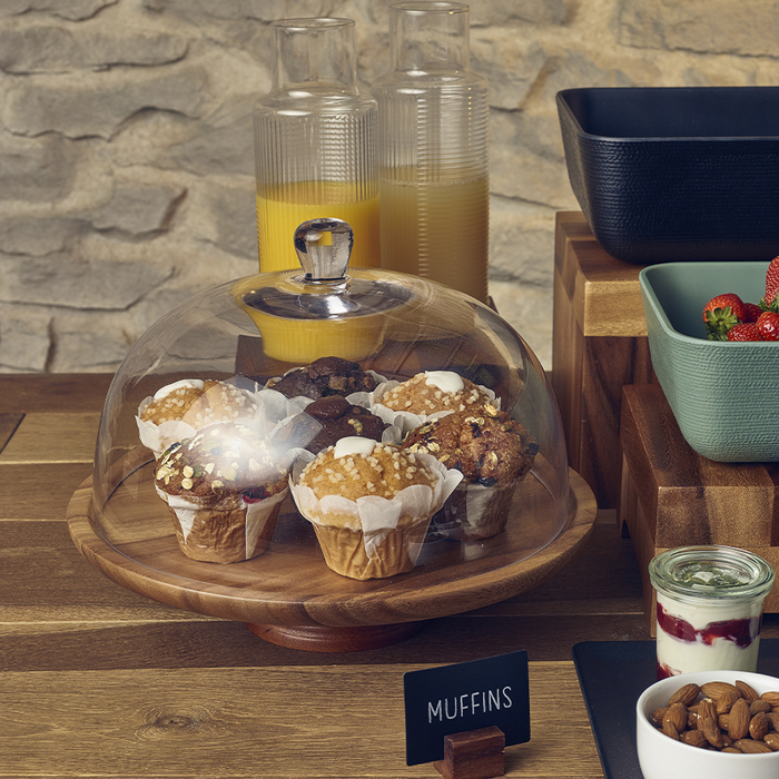 Страва для торта 33*8 см, акація, Genware