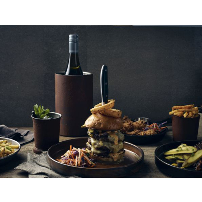 Стакан металлический 385 мл, Julep, эффект ржавчины, Rust Effect, GenWare