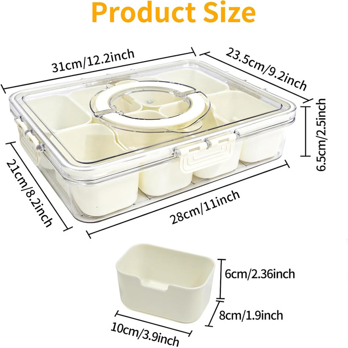 Кентейнер для зберігання закусок RUNQIN OUTDOOR