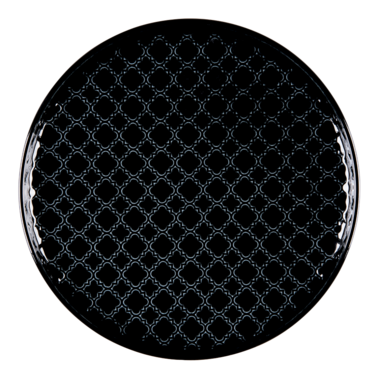 Тарілка мілка Lubiana Marrakesz 20 см чорна 4280K80E