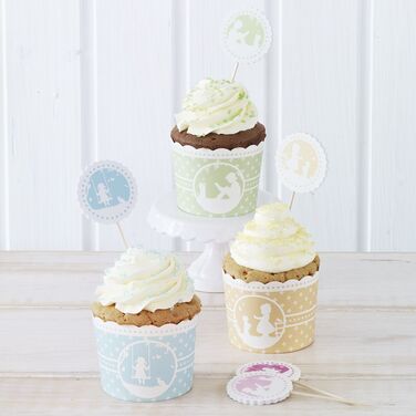 Набір прикрас для випічки, 24 шт, 7 см, Vintage Memories RBV Birkmann