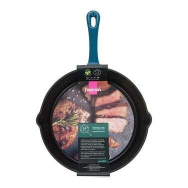 Пательня для смаження Fissman 24x4,5 емальований чавун (4042)