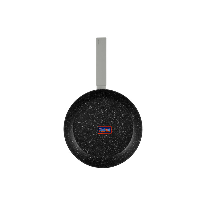 ARDESTO Сковорода Gemini Marmo, 28см, алюміній, сірий