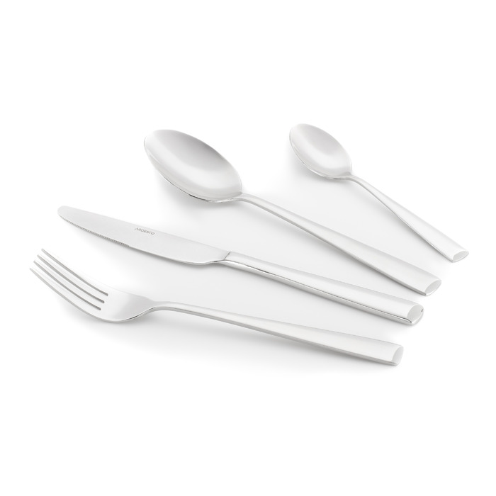 ARDESTO Набір столового приладдя Black Mars Tia 24 пр., нержавіюча сталь