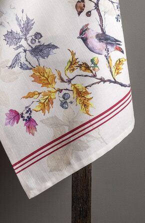 Набір із 3 багатоцільових кухонних рушників Барних рушників День подяки/Різдво (50 см x 70 см) (02 - Рівнодення - Бежевий, 50 x 70 см (Набір із 3 шт.)), 39 Hermine Noel