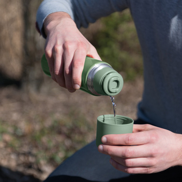 Термос дорожный BergHOFF LEO, зеленый, 0,5 л