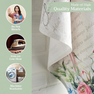 Набір із 3 багатоцільових кухонних рушників Maison d&39 Hermine Rural Christmas, 100 бавовна Барні рушники День подяки/Різдво (50 см x 70 см) (Марсове поле)