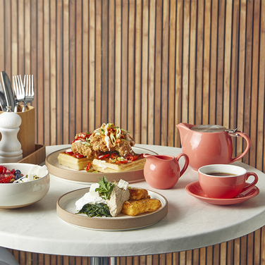 Тарелка презентационная 20*2.5 см с низким вертикальным бортом, Kava Stoneware Raw Wall, GenWare