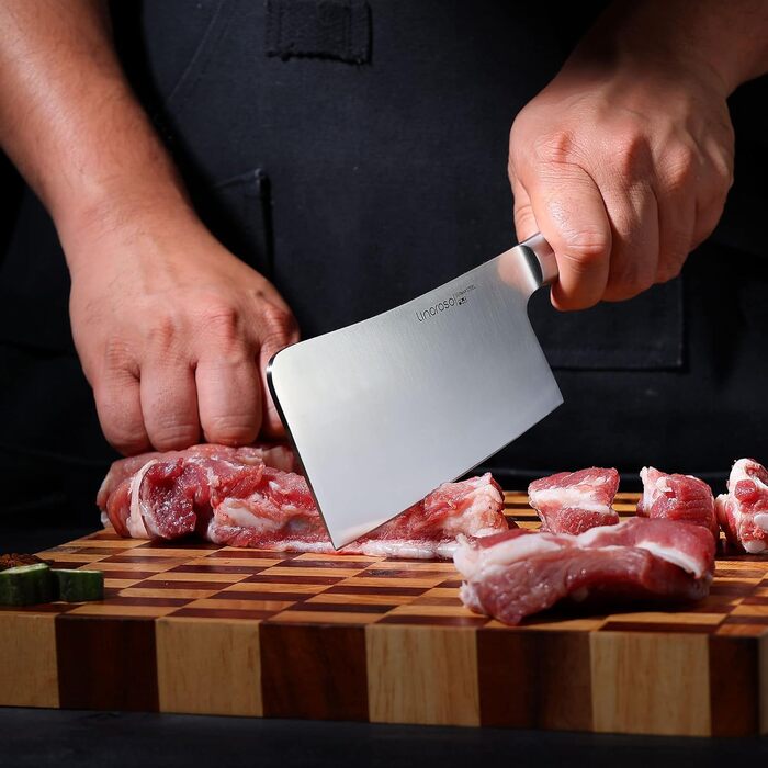 Ніж для чищення овочів linoroso 9 см Ніж для чищення овочів Гострі ножі для фруктів Кухонні ножі Маленькі кухонні ножі Поковки з німецької вуглецевої сталі Ергономічна ручка з елегантною подарунковою коробкою - Classic Series (6,3-дюймовий тесак)