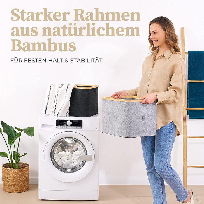 Кошик для зберігання 40 л Кошики, сумісні з IKEA KALLAX Shelf - Кошик для зберігання деревини Small Anthracite - Коробка для зберігання Полиця Кошик для зберігання - Паперовий ящик Кошик з фетру Складний кошик для білизни 40 л Фетр темно-сірий