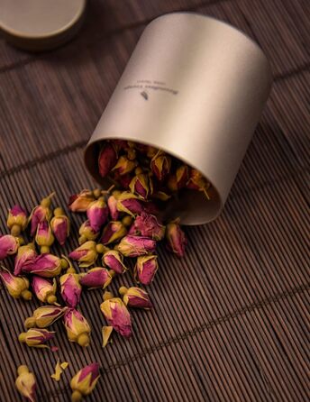 Каністри для кави iBasingo Titanium Tea Caddy 35 мл Small Tea Caddy Портативний міні-олов'яний скляний контейнер для зберігання кавового порошку Для подорожей на відкритому повітрі Маленька вишукана баночка для спецій Ti3200D (B-Ti3209D-120 мл)