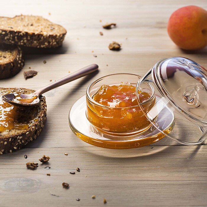 Маслянка кругла з кришкою La Rochere ABEILLE, вис. 6,5 см, діам. 9,5 см, 70 мл