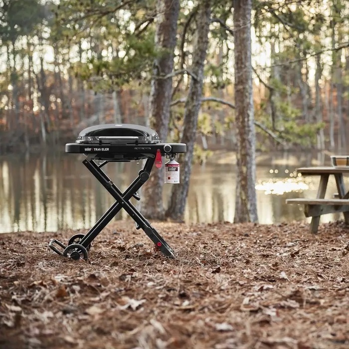Газовий гриль Traveler Compact Portable Weber 1500527 Код: 011772