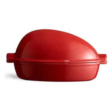 Жаровня для запекания птицы 41,5х22х22 см бордовый Emile Henry