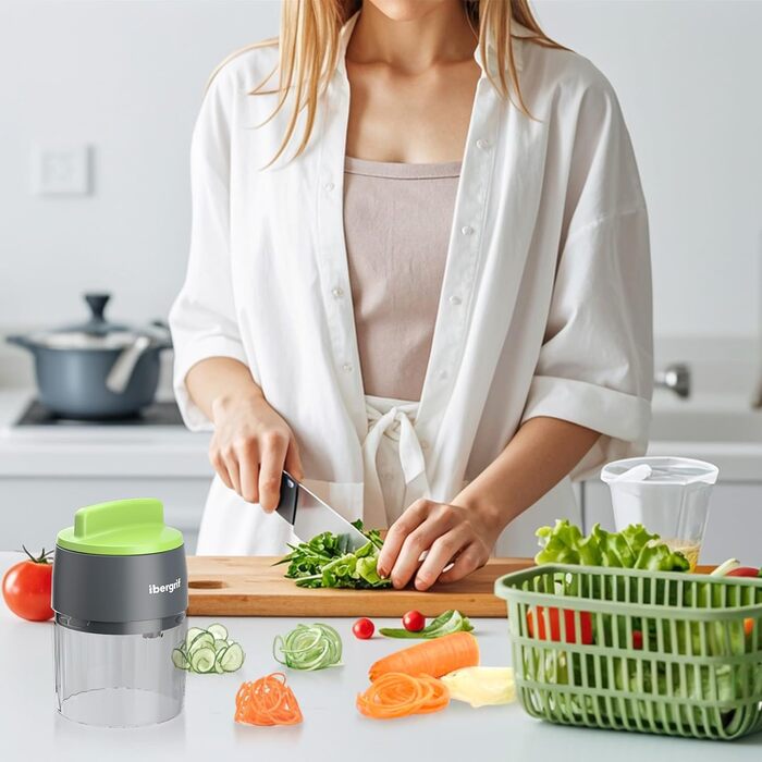 Спіральна овочерізка 4-в-1 M522 Ibergrif