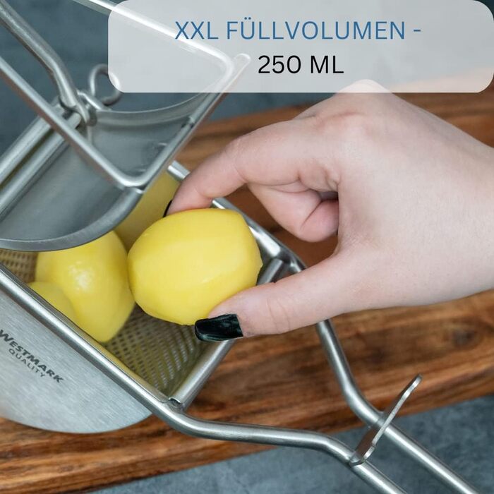 Картофелерис Westmark, с круглой перфорацией, длина 30 см, треугольник, серебристый, 61262260 (набор из нержавеющей стали)