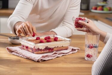 Форма універсальна з кришкою 2,0 л MASTERSEAL GLASS Tefal