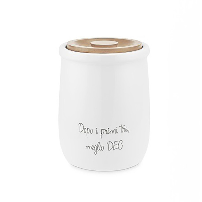 Банка для кави La Porcellana Bianca GLI ONESTI, порцеляна, 800 мл
