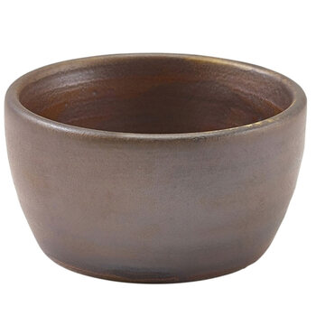 Соусник 6.7*h 3.6 см, 70 мл, цвет меди, Terra Porcelain Rustic Copper, GenWare