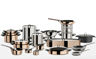 Каструля 16 см 1,6 л мідь Cintura Orione Alessi