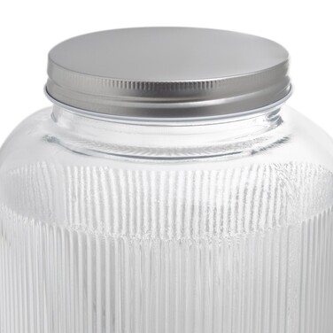 Діспенсер для напоїв 3,9 л скло Fissman