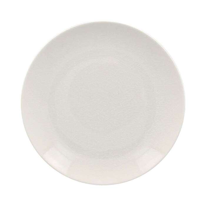 Тарелка мелкая Rak Vintage 24 см белая VNNNPR24WH