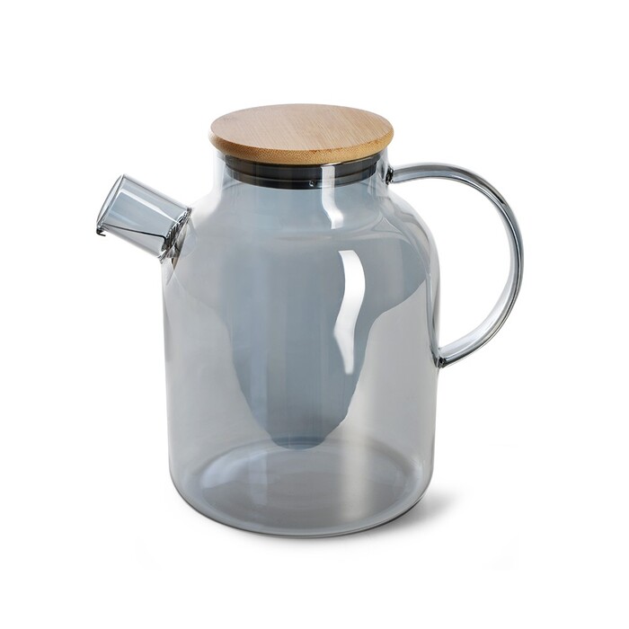 Чайник для заварювання Fissman 1800 мл зі сталевим фільтром жаростійке скло (9544)