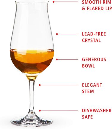 Набор бокалов для виски 280 мл, 4 предмета, Special Glasses Spirit Spiegelau