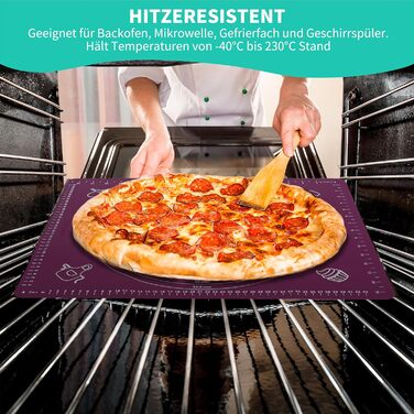 Силиконовые коврики для выпечки 2 предмета Belmalia