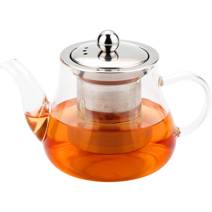 Чайник заварочный 450 мл со съемным ситечком Honneeo