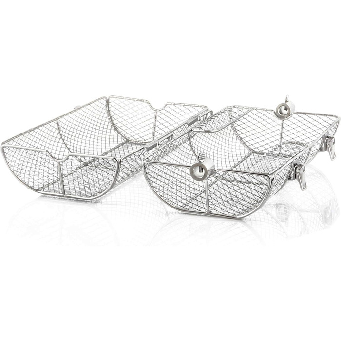 Кошик для гриля з нержавіючої сталі 42,5 x 21 x 16 см BBQ-Toro