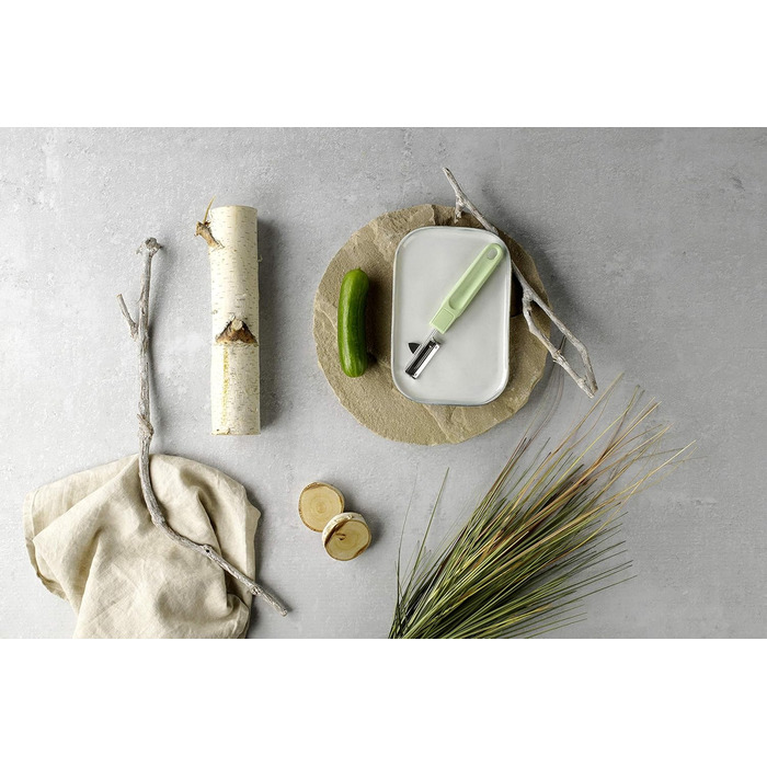 Набор из 2 овочечисток, зеленые Ecolution Fackelmann