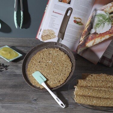 Сковорода для блинов Fissman SMOKY STONE 20 см (14370)