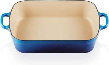Форма для запікання прямокутна 33 см, синій Signature Le Creuset