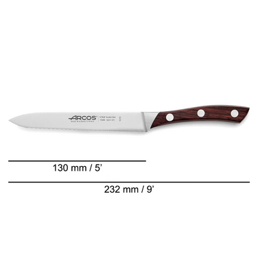 154910  Ніж для томатів 130 мм серія 'Natura'