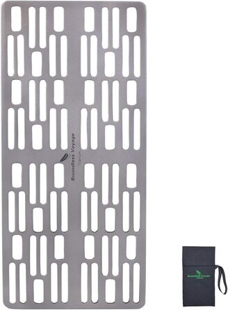 Титановая угольная пластина для барбекю Boundless Voyage