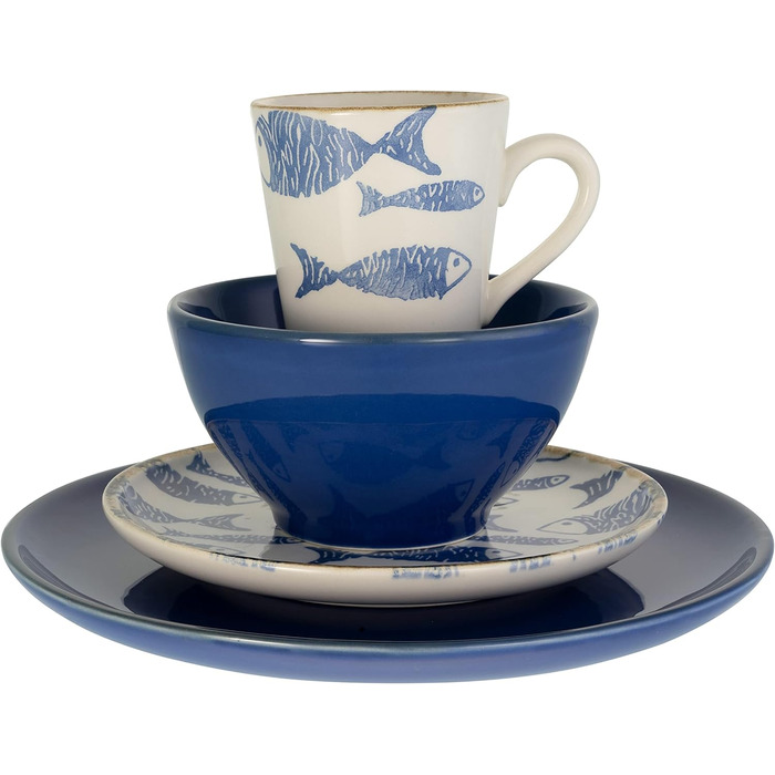 Набір посуду на 4 персони, 16 предметів, Faro Creatable