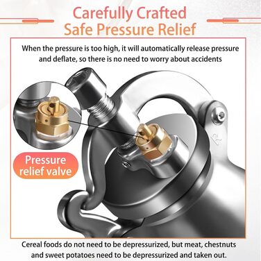 Традиційний китайський апарат для попкорну 300 мл, нержавіюча сталь Generic