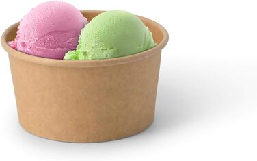 Набір паперові стаканчики для морозива 1000 шт. 100 мл BIOZOYG